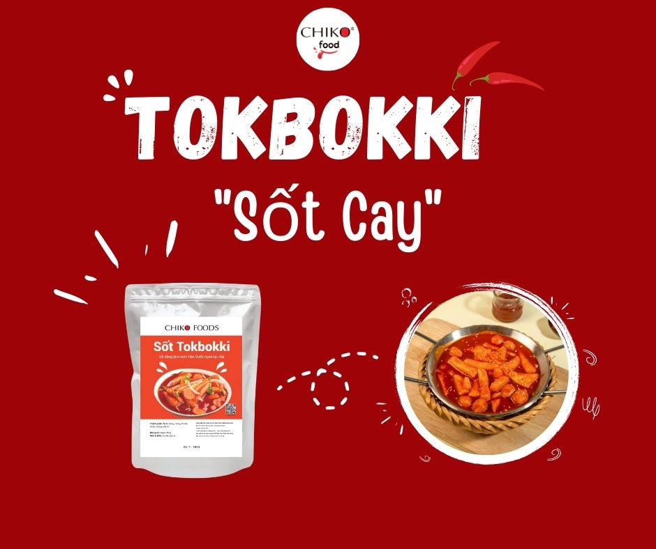 Cách nấu tokbokki sốt cay