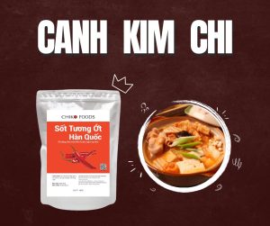 Canh kim chi 